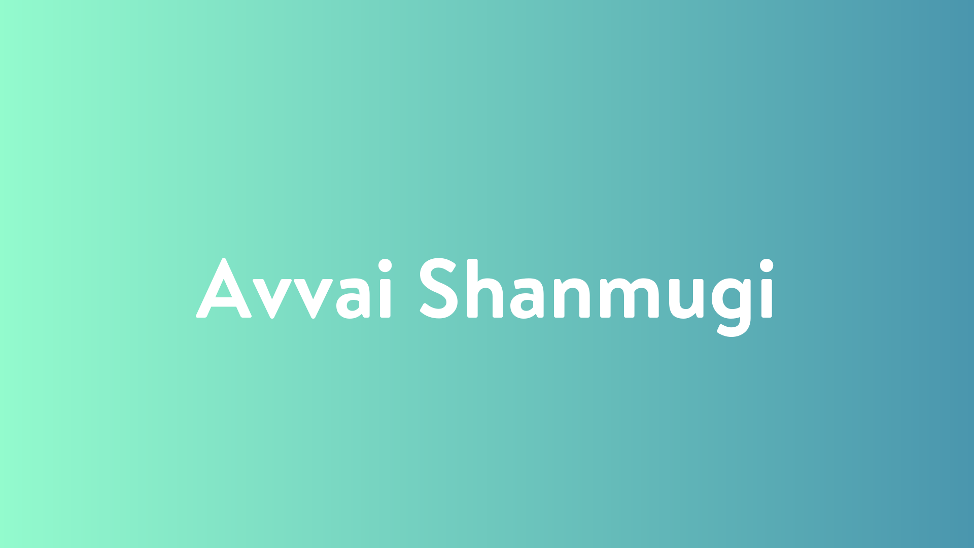 Watch Avvai Shanmugi 1080p